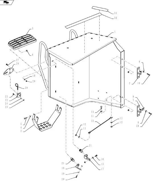 87582012 - шарнир