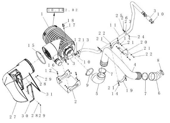 87582925 - патрубок